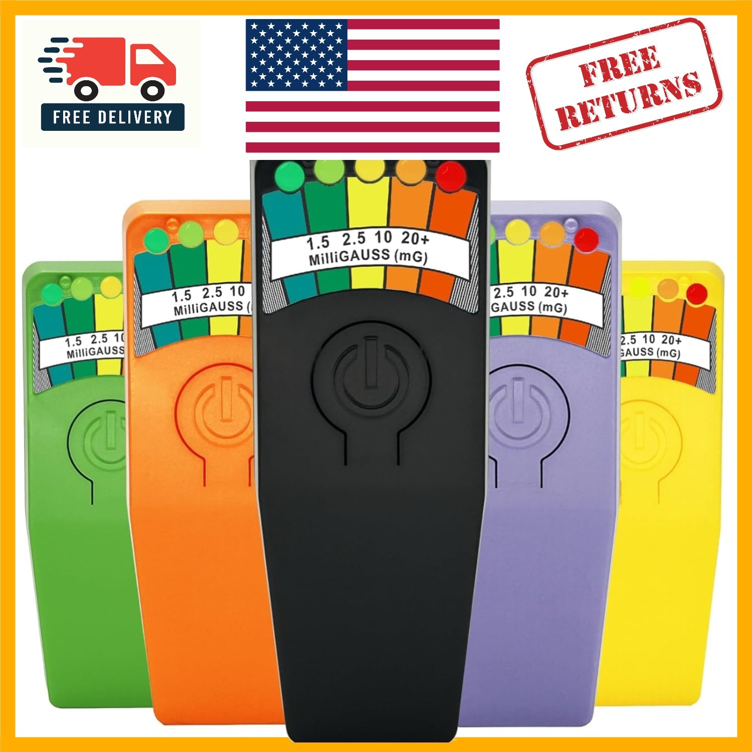 Battery-Powered EMF Meter - Ghost Hunting & Electromagnetic Field Tester