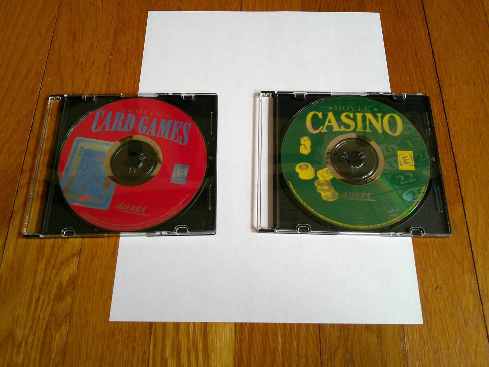 Hoyle Card Games & Casino 1999 1998 PC 2 CD-ROM  Sierra FREE SHIP