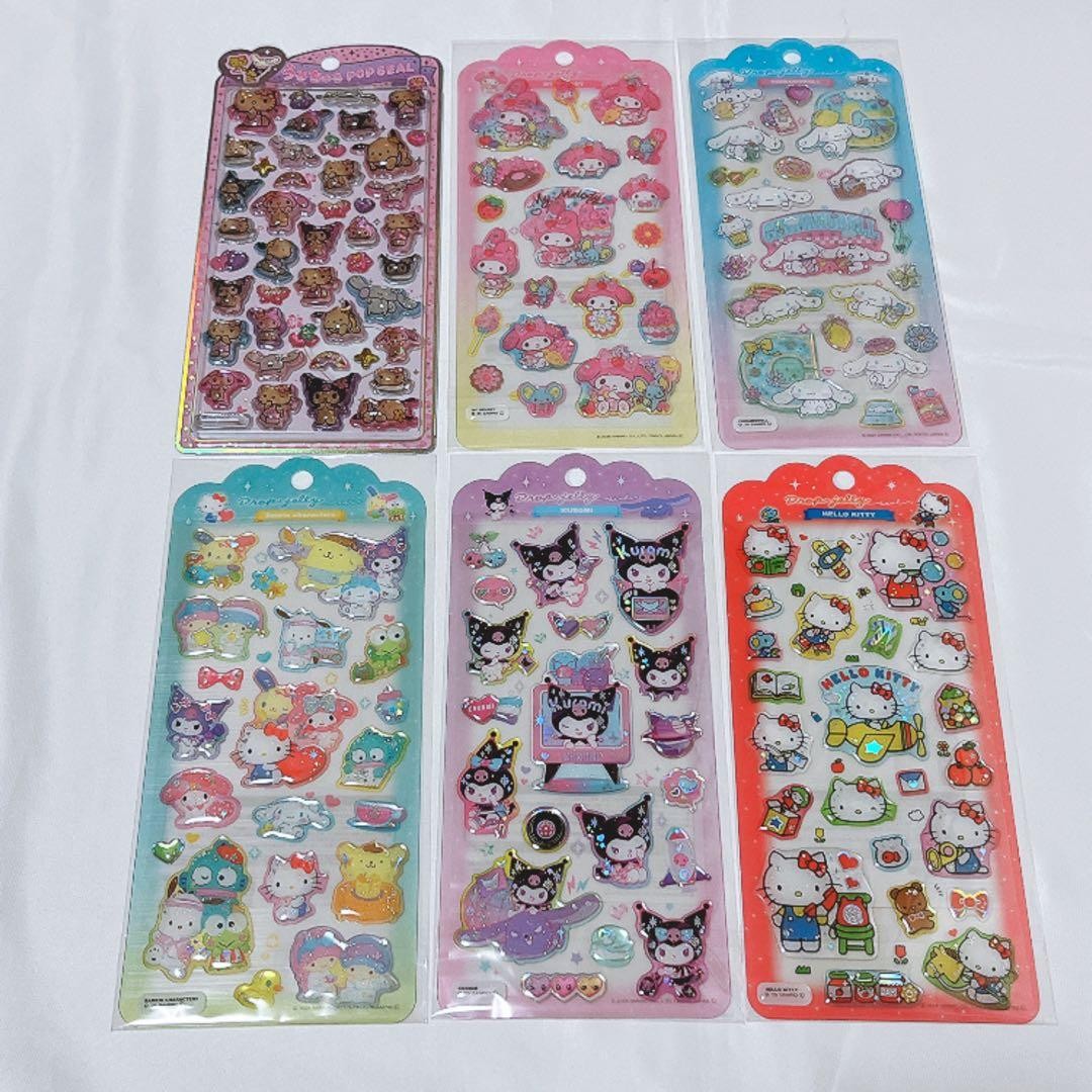 Uru-Churu Pop Seal Sunburn Sanrio Drop Seal