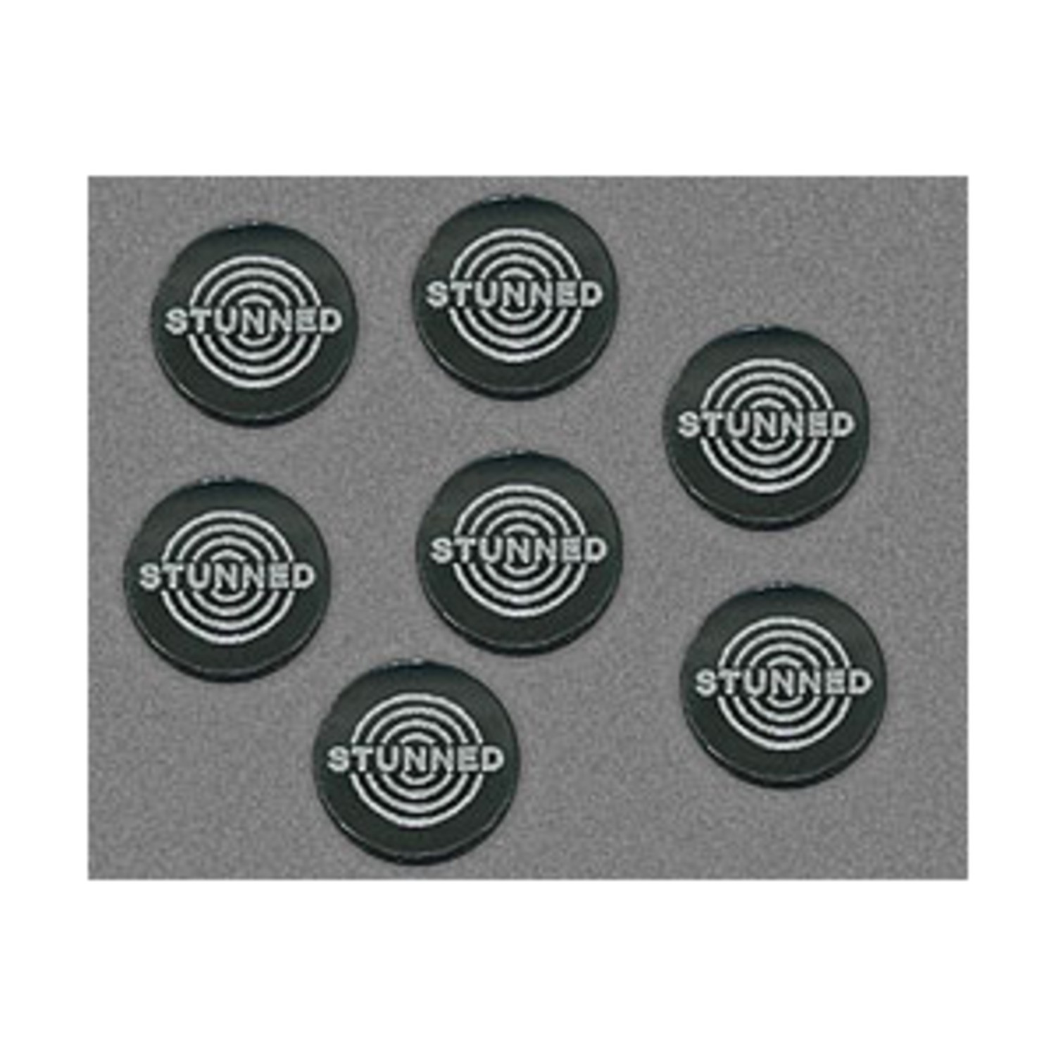 Litko Token Set Stunned Tokens - Black New