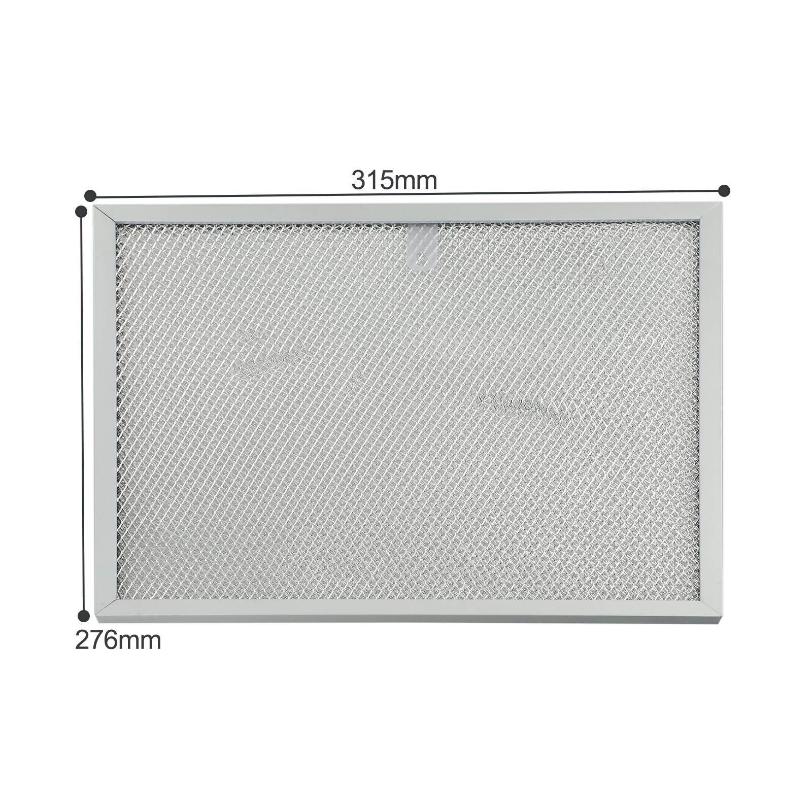 Long lasting Range Hood Metal Filter Optimal Performance Easy Installation