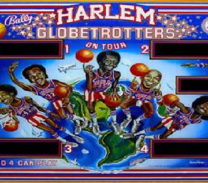 HARLEM GLOBETROTTERS Complete LED Lighting Kit custom SUPER BRIGHT PINBALL KIT