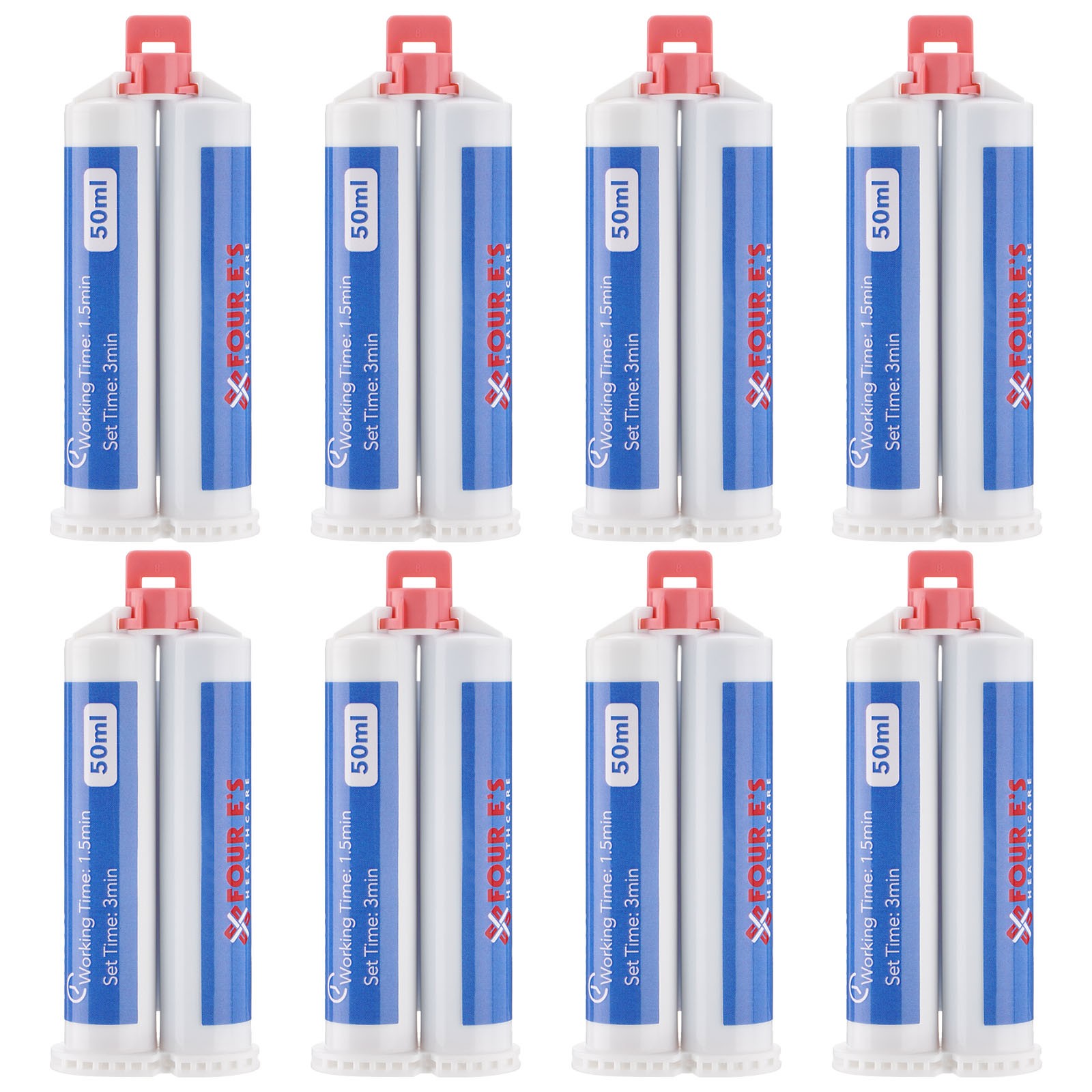 24Pcs Dental Heavy Body Fast Set Dental Impression Material 50mL Cartridge USA