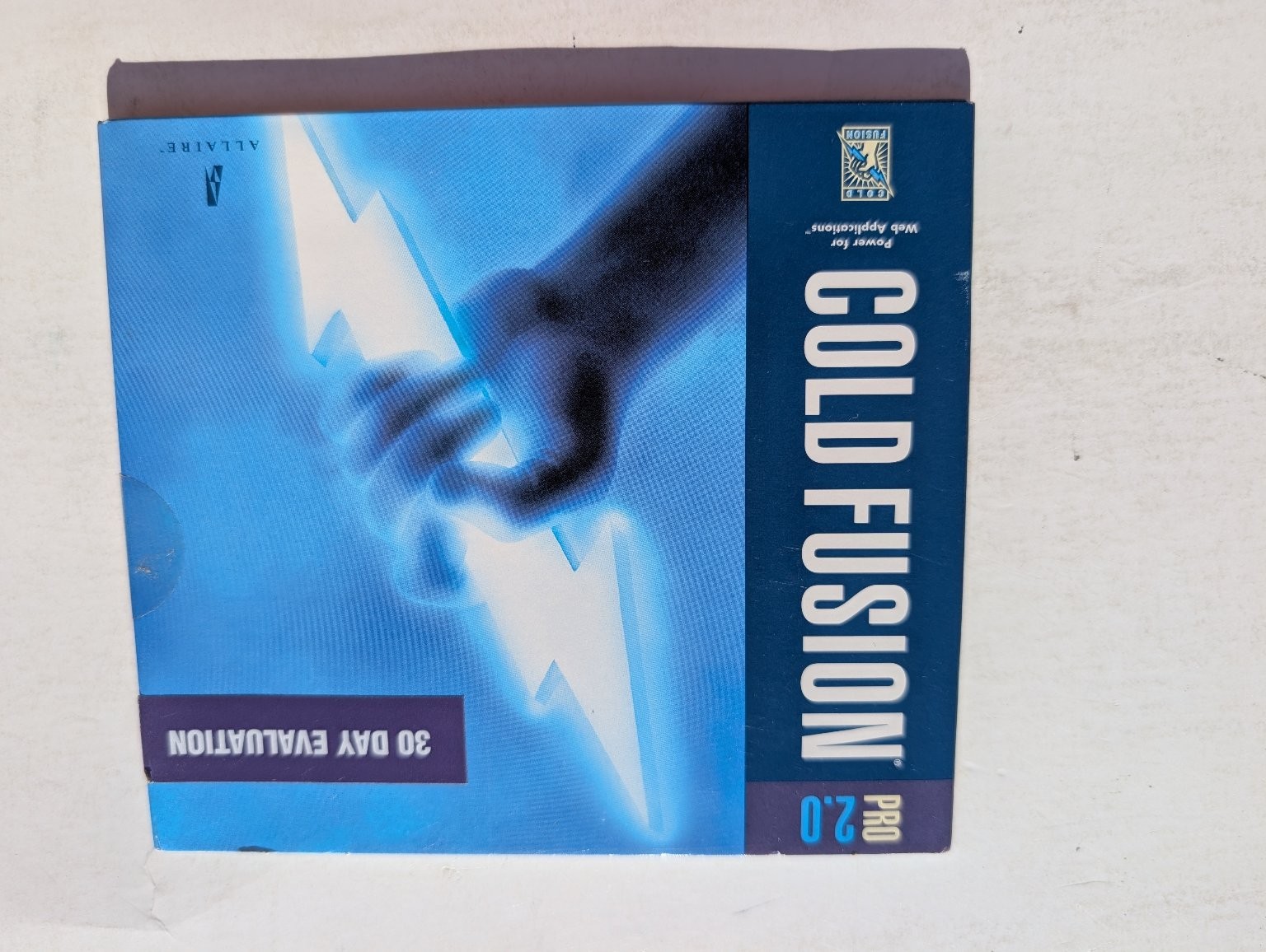 Allaire Cold Fusion Pro 2.0 Software Web Applications 30 Day Evaluation