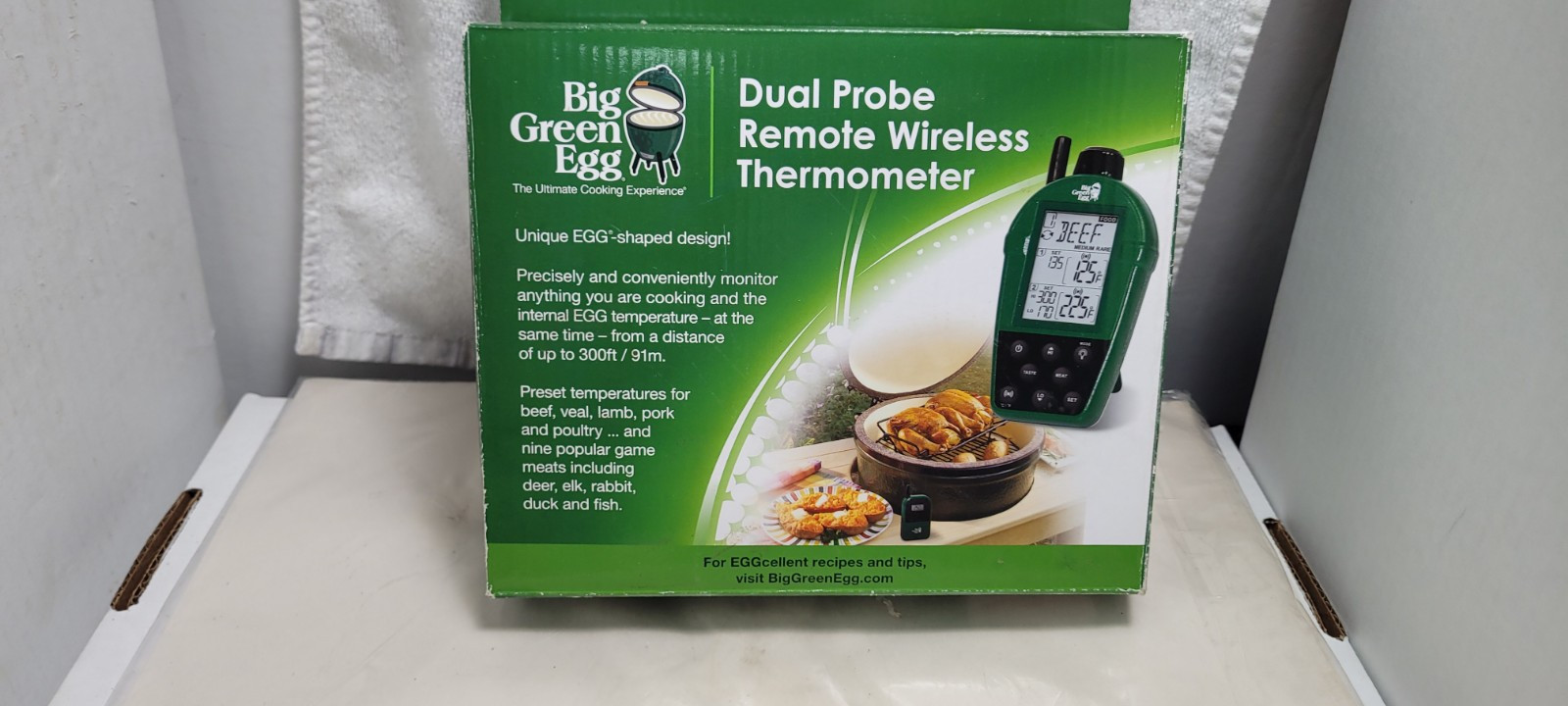 Big Green Egg Dual Remote Probe Wireless Thermometer