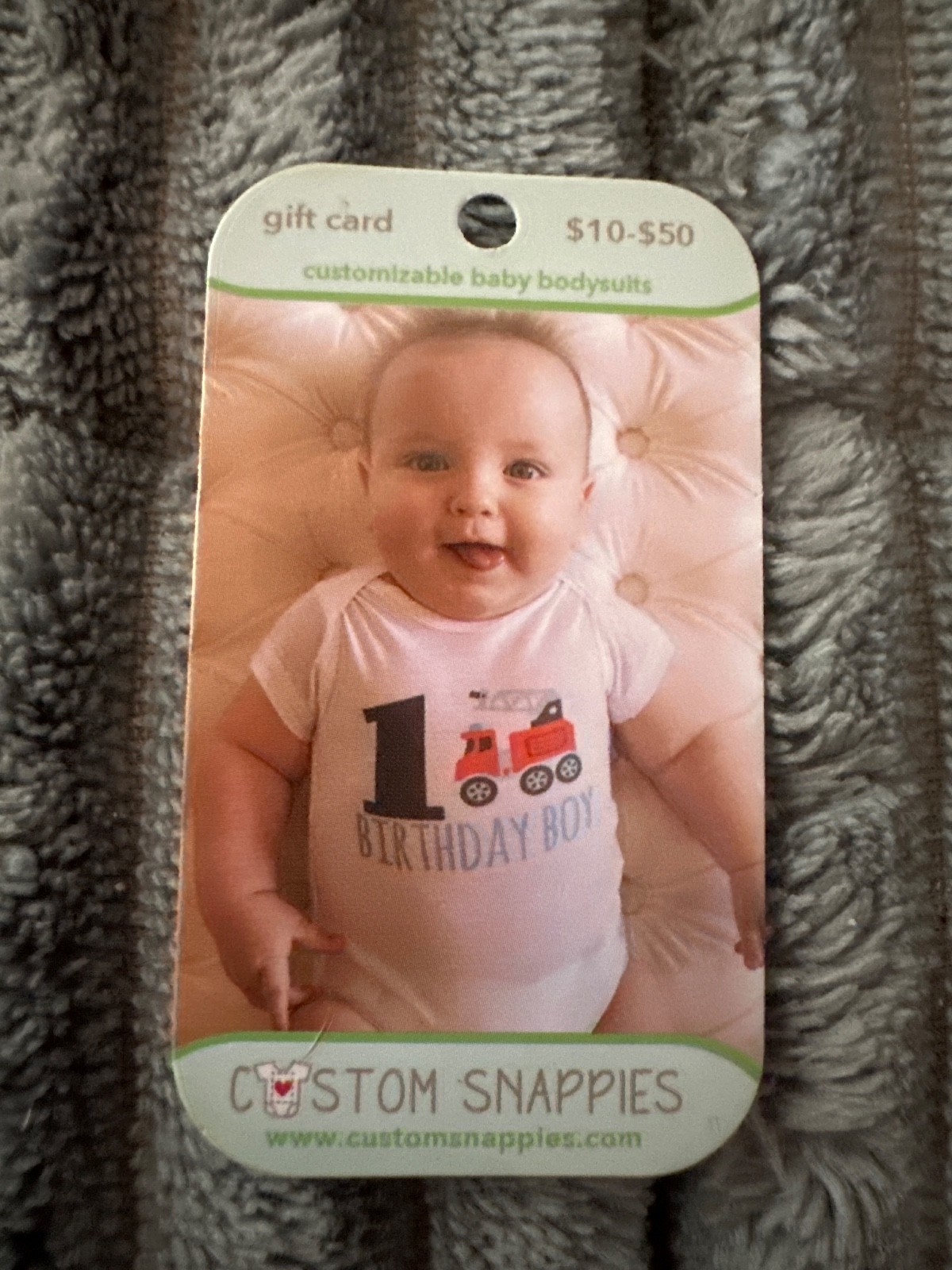 Custom Snappies Gift Card $50 Verified Balance Physical Card No Expiration