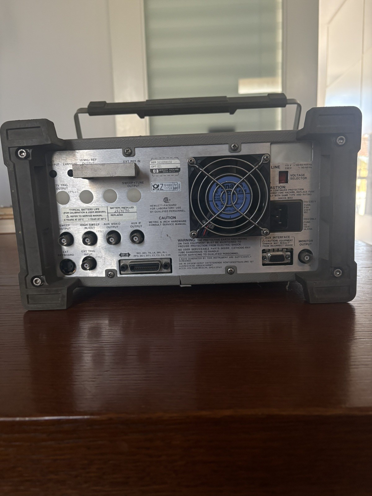HP 8593A Spectrum Analyzer - OPT 021 - Professional Spectrum Analyzer