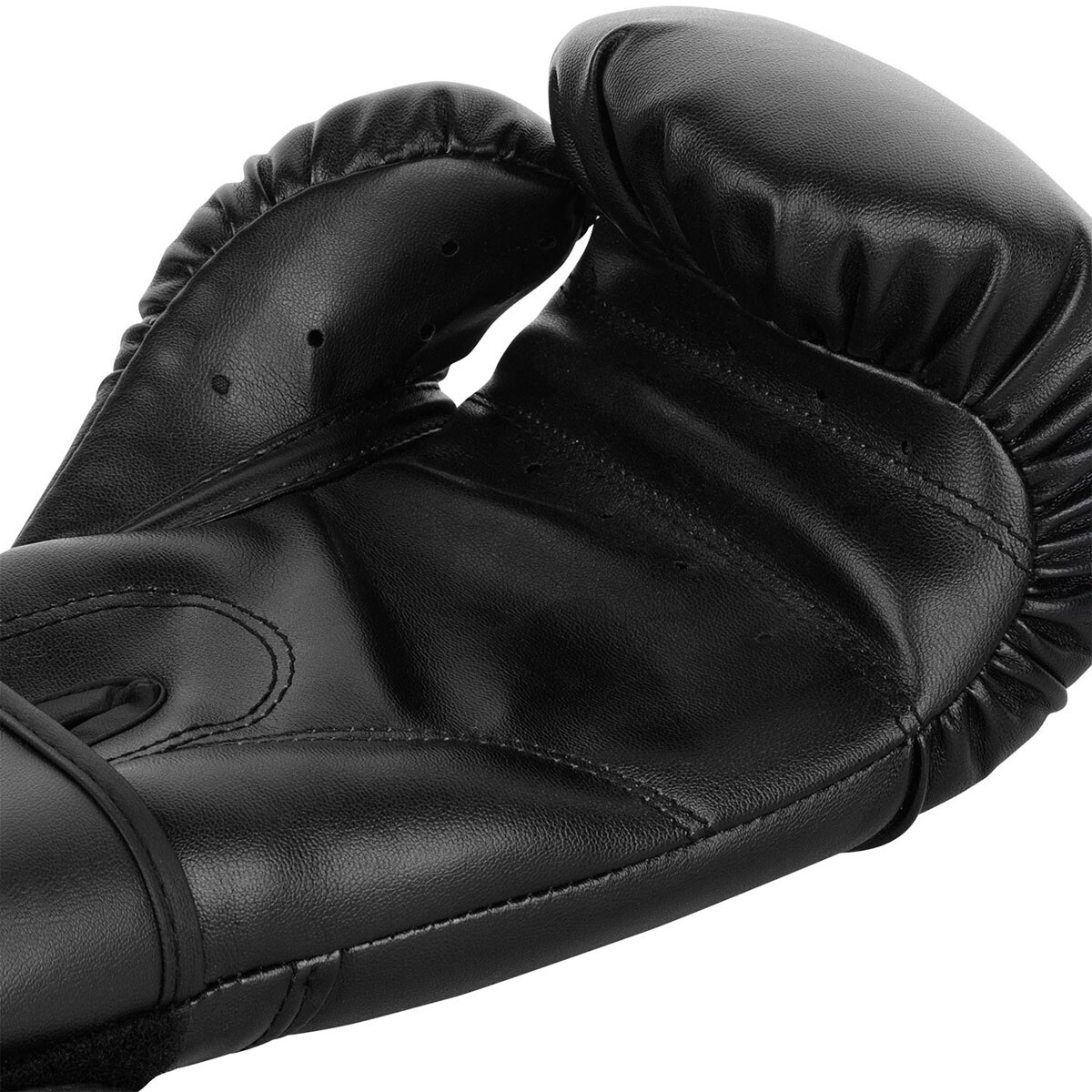 Venum Contender Hook and Loop Training Boxing Gloves - Black/Cyan