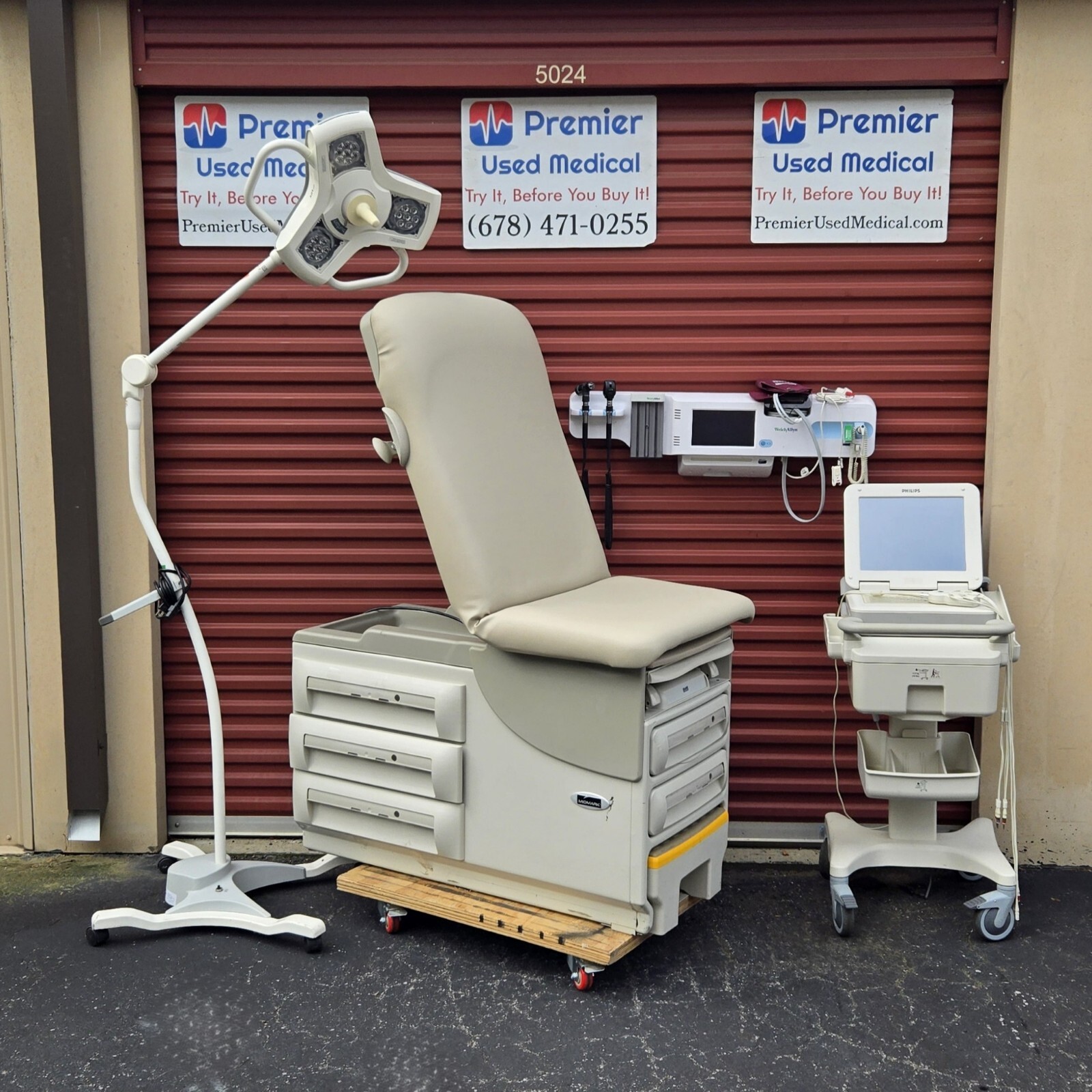 Exam Tables for Sale Ritter Midmark 604 w New Cream *Premier Used Medical*