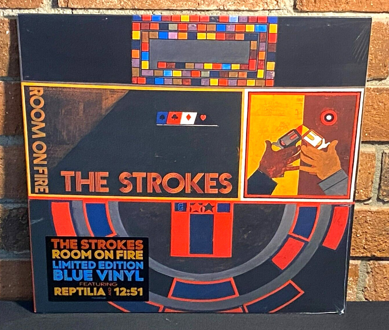 THE STROKES - Room on Fire, Limited Import BLUE COLORED VINYL LP New & Sealed!