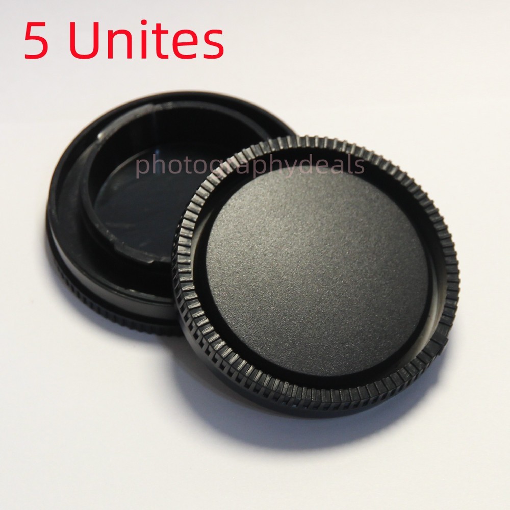 5 pcs  E mount Lens Rear Cap Back Camera Body Cap Cover for Sony E Camera Lens