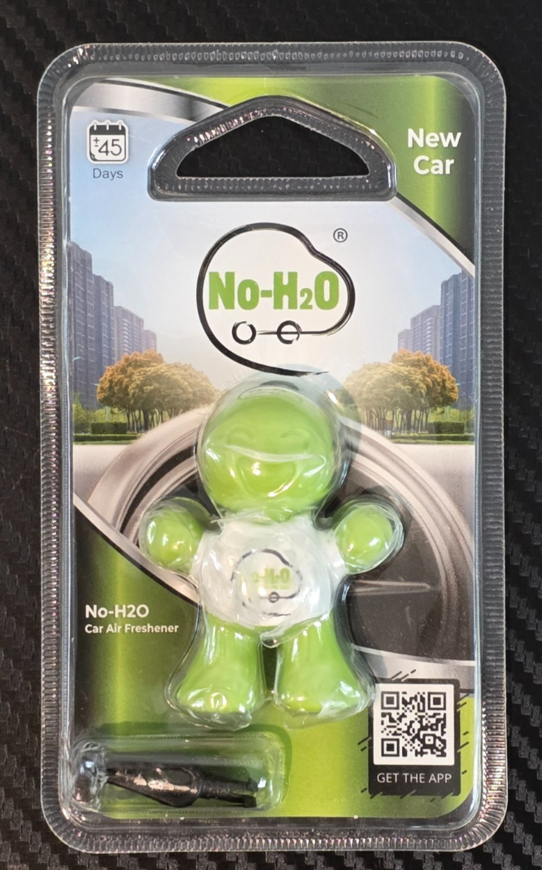No-H2O Car Air Freshener Green #LJMB002