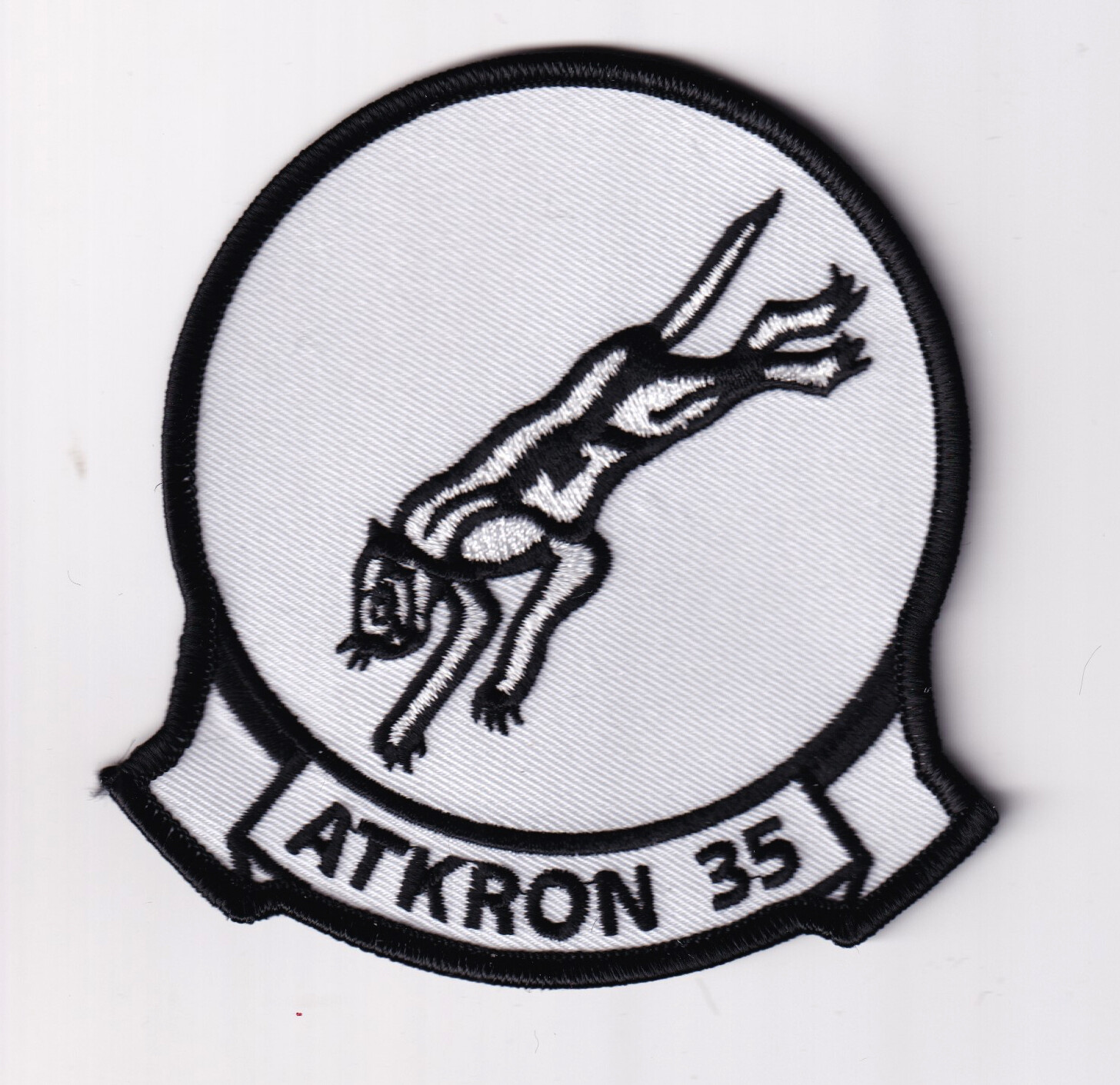 VA-35 Black Panthers Squadron Patch –Hook and Loop