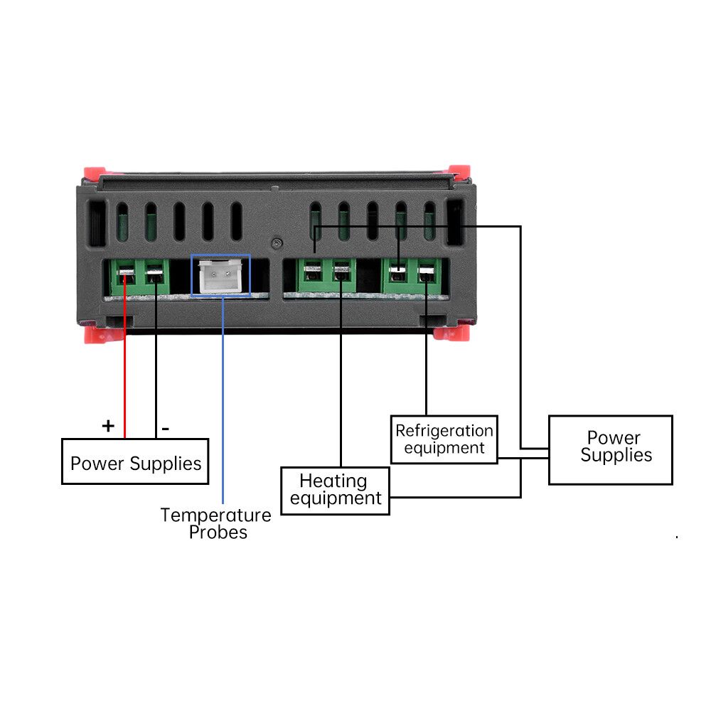 STC-1000 Digital Microcomputer Temperature Controller Thermostat with NTC Sensor