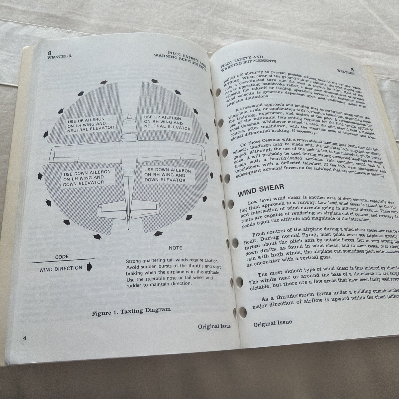 1985 CESSNA Pilot Safety and Warning Supplements good condition!