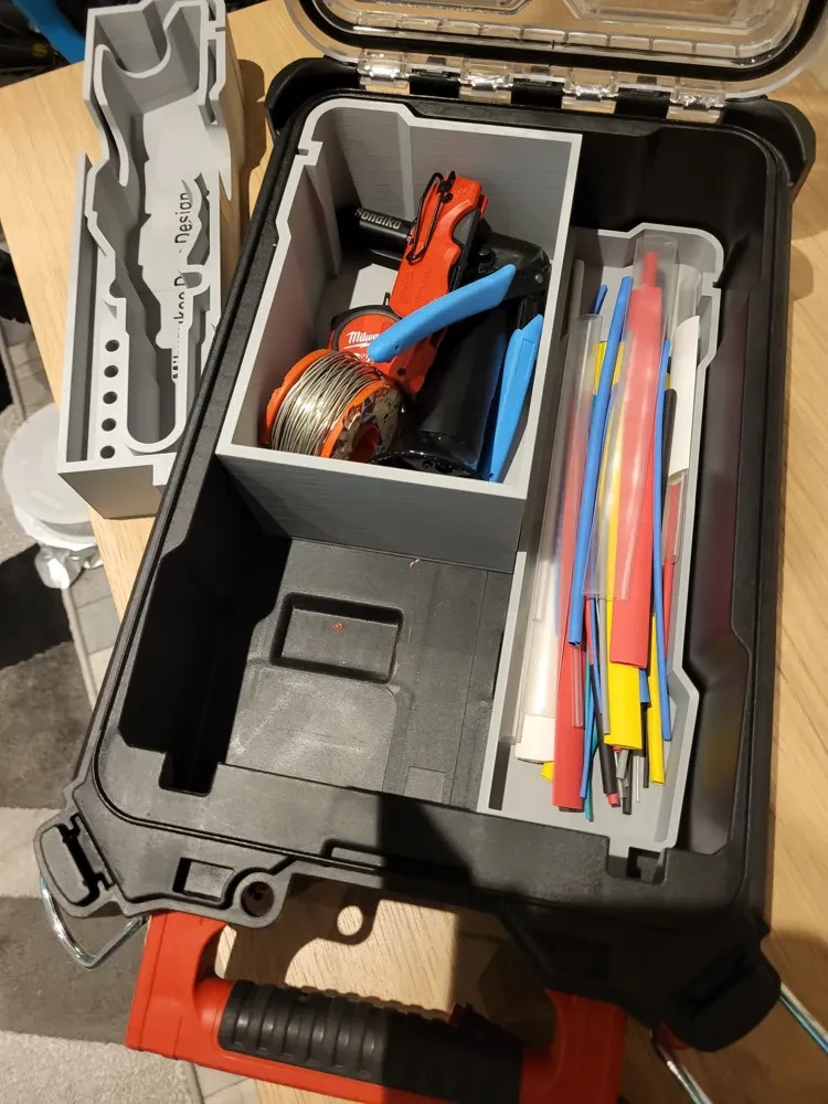M12 Soldering Iron Compact packout insert