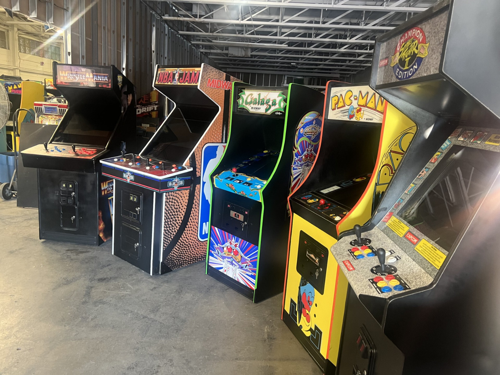 ARCADE MACHINE PACKAGE BUNDLE- 10 most popular ARCADE MACHINES - FREE SHIPPING