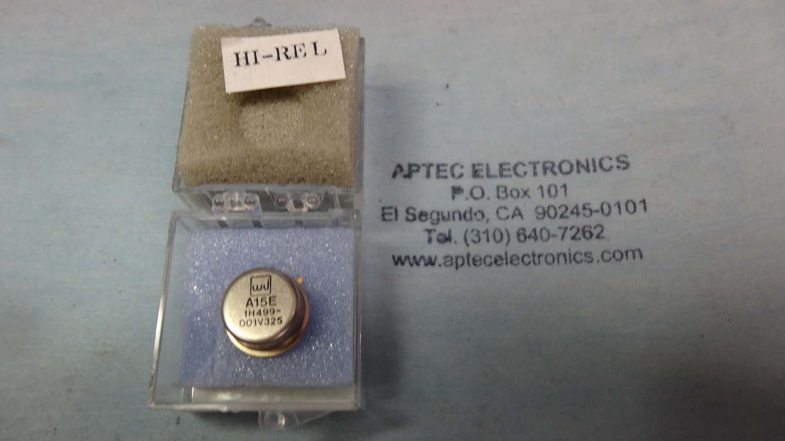 WATKINS-JOHNSON A15E 5 MHz-1000 MHz TO-8 CASCADABLE AMPLIFIER HI-REL  NOS