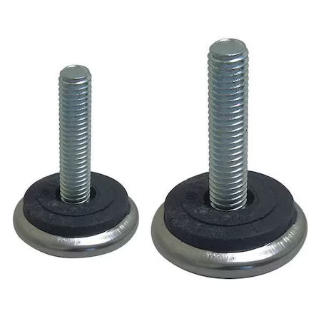 S & W Manufacturing Sw-5T17 Furniture Glides, Screw-In, Rd, 1-9/16", Pk4