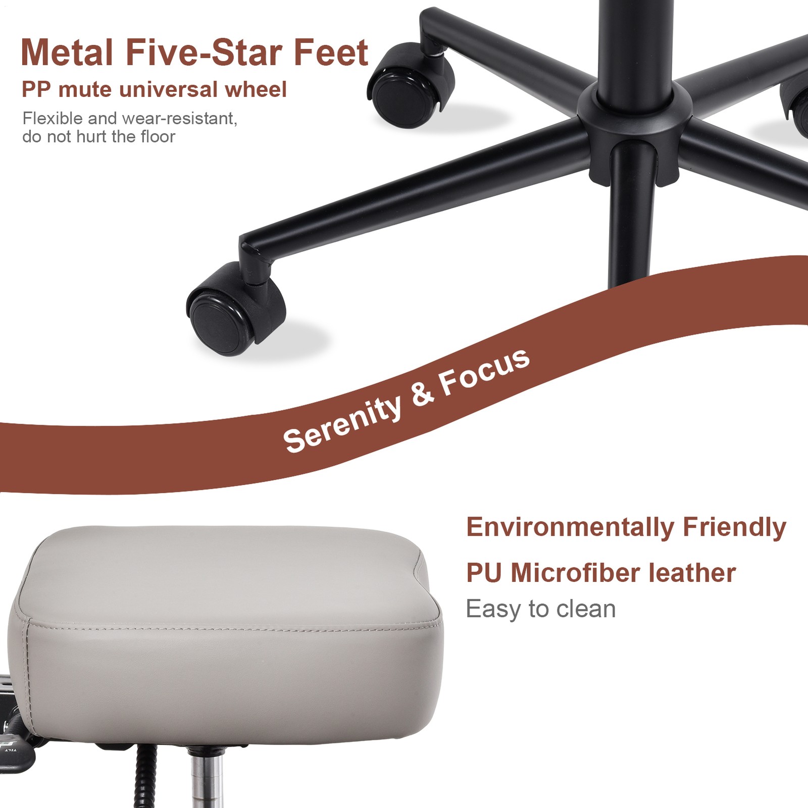 Meditation Cross Legged Armchair, ADHD Chair, Criss Cross Chair for Home Office