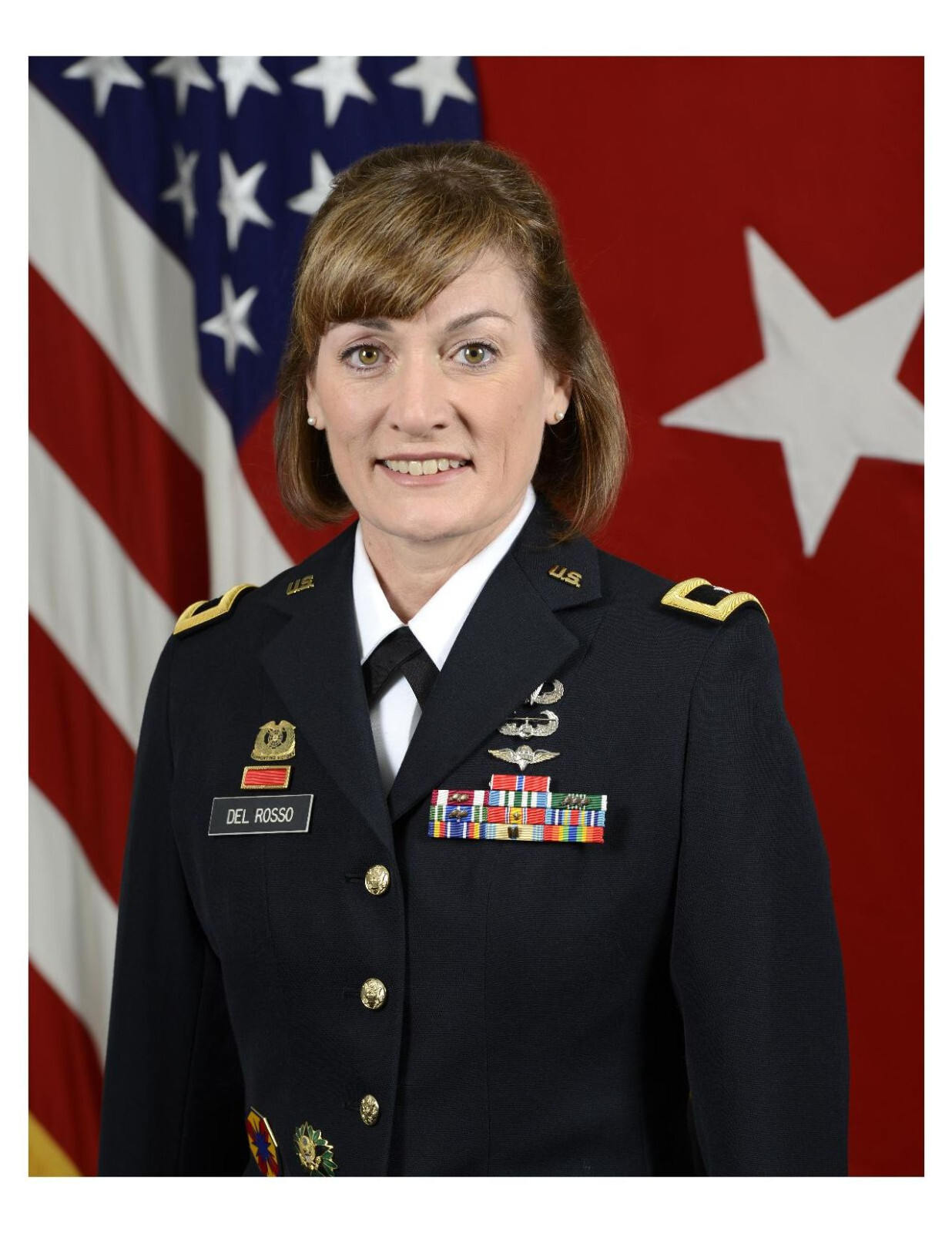 United States Army General Dianne M. Del Rosso 8x10 Portrait Photo On 8.5" x 11"