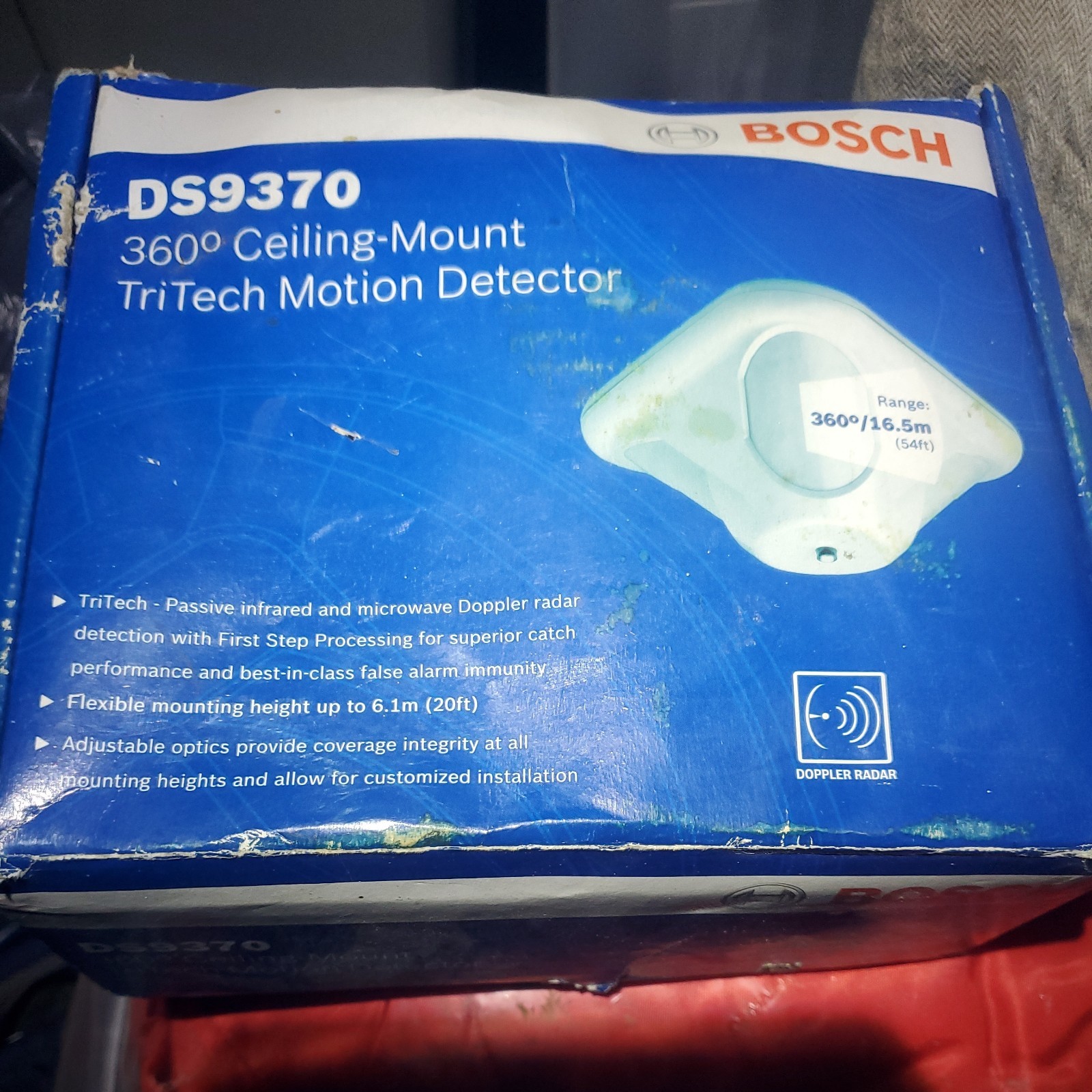 Bosch DS9370 Panoramic TriTech 360� Motion Sensor Ceiling Mount, White