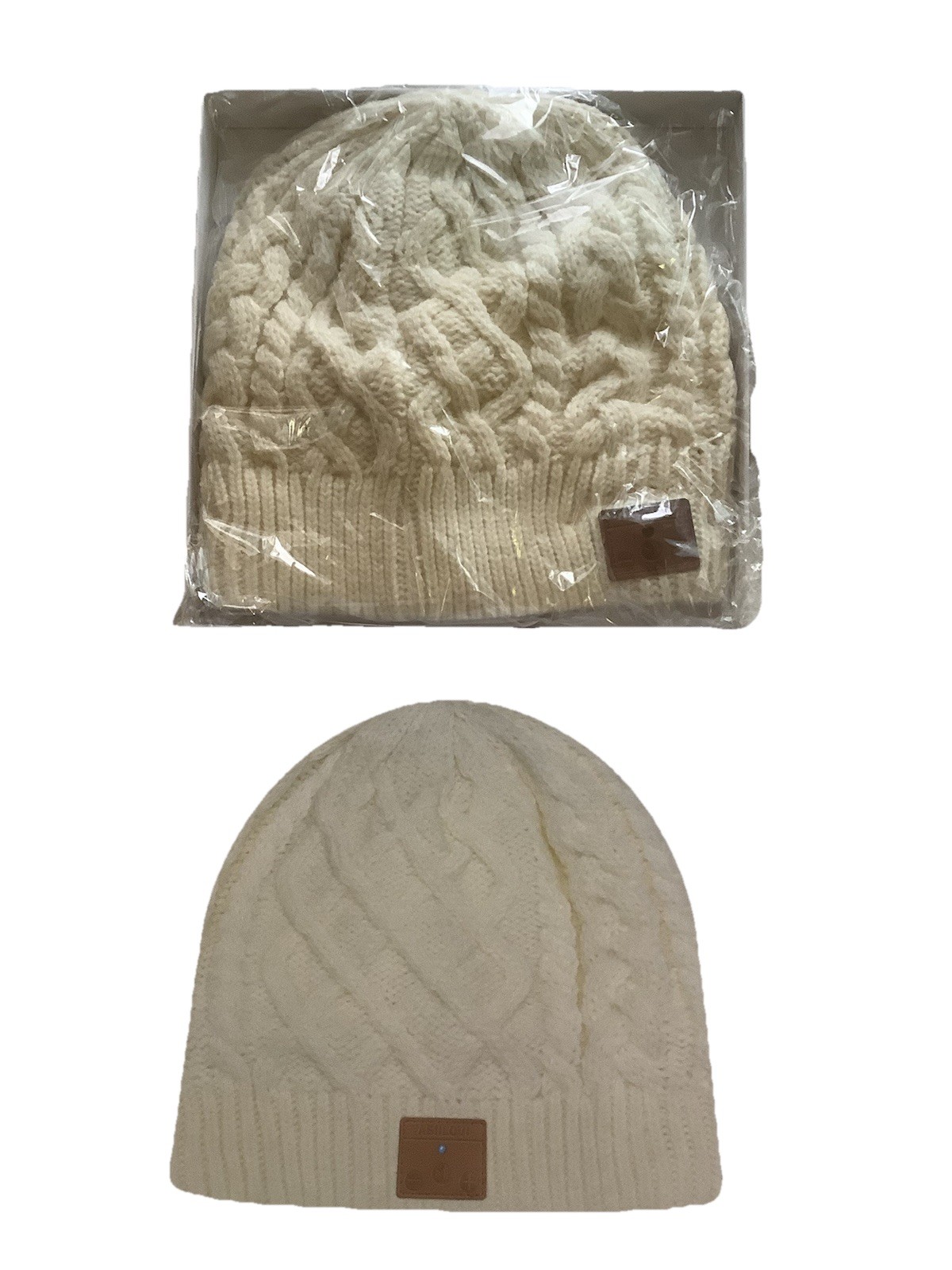 Bluetooth Beanie, Double-Layer Lining Hat Athletic Unisex New