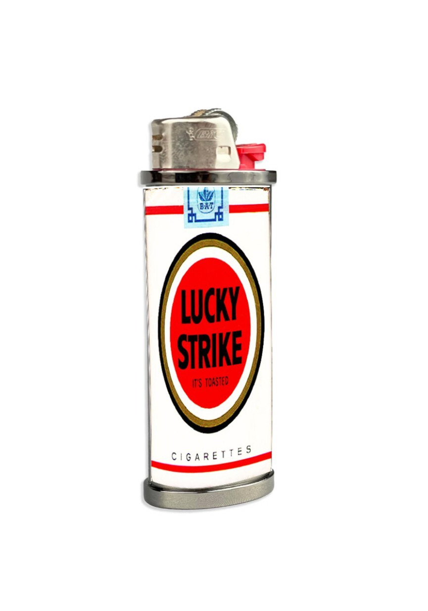 Lucky Strike ad Lighter sleeve Handmade FREE SHIPPING
