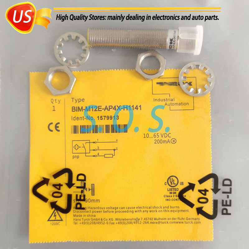 one new For turck BIM-M12E-AP4X-H1141 Proximity Sensor Fast Ship From USA