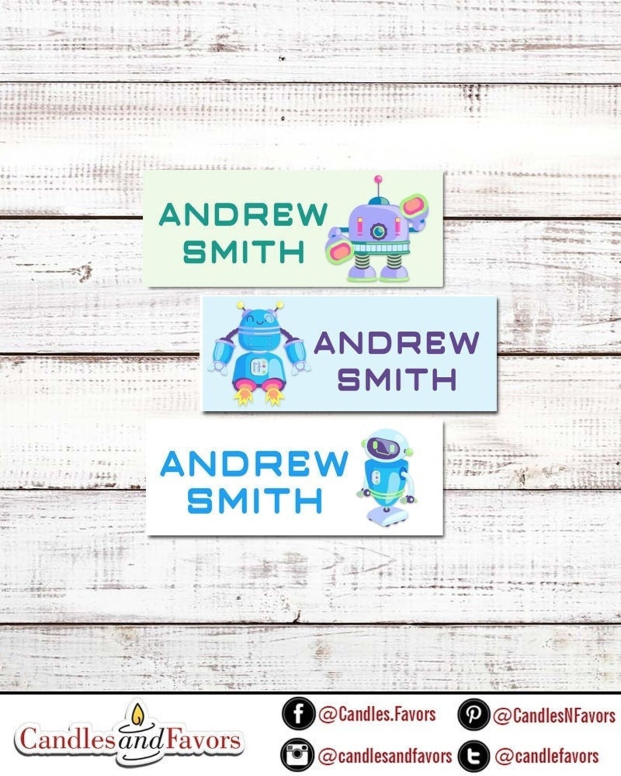 Boy/Girl Name Labels | Name Labels | Waterproof Vinyl School Supply Stickers
