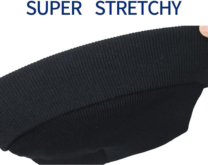 Beanie Hat Cap Plain Knit Ski Skull Cuff Winter Warm Slouchy Men Women CF Unisex