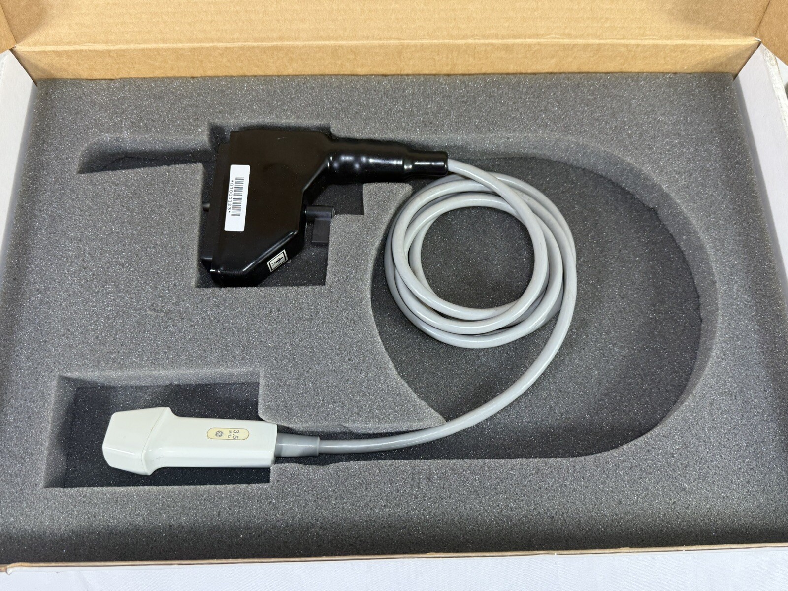 General Electric GE 3.5 MHz Ultrasound Sector Transducer ~ 46-284127G2
