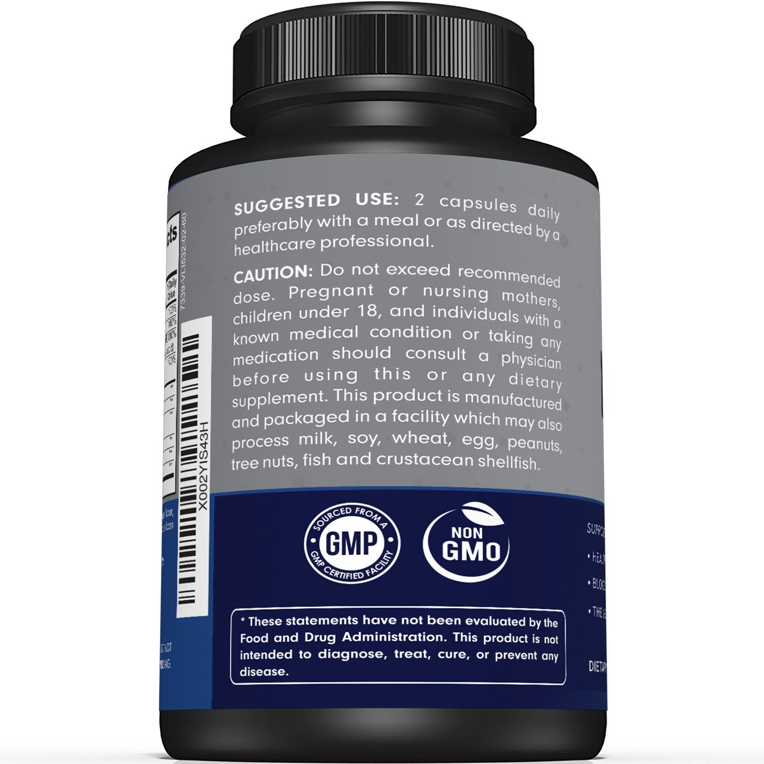Premium Nerve Support Supplement – 60 Capsules