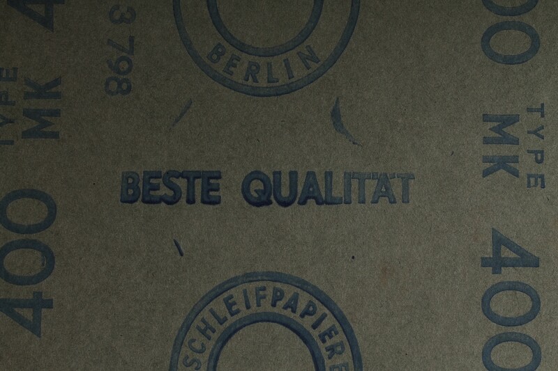 10 Sheets Sandpaper Sanding Discs 400 250mm Ø Round