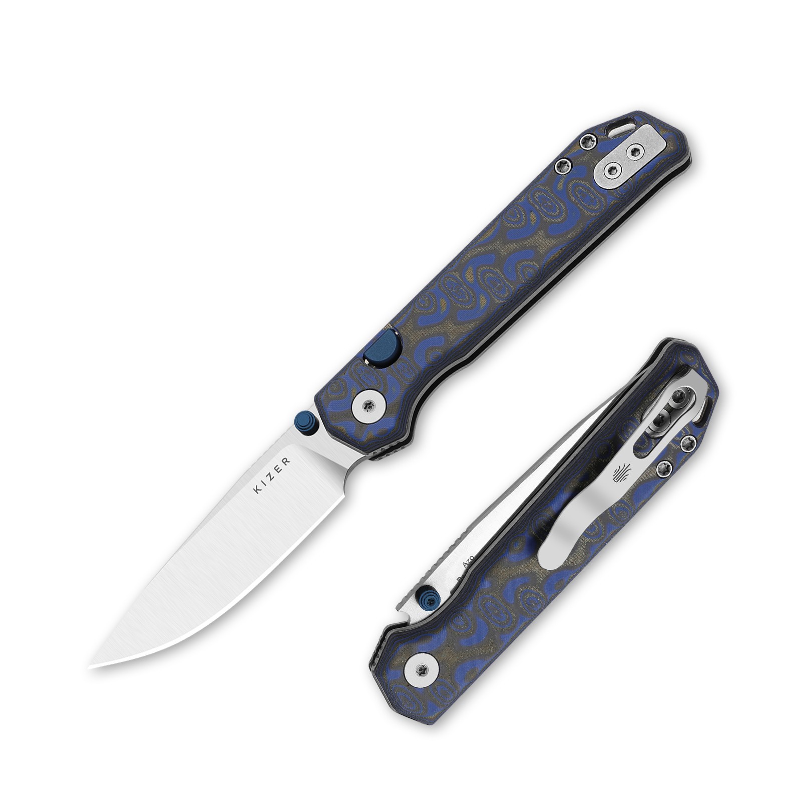Kizer Begleiter 2.9 Folding Pocket Knife BD1N Blade micarta Handle V3458.2BDA1