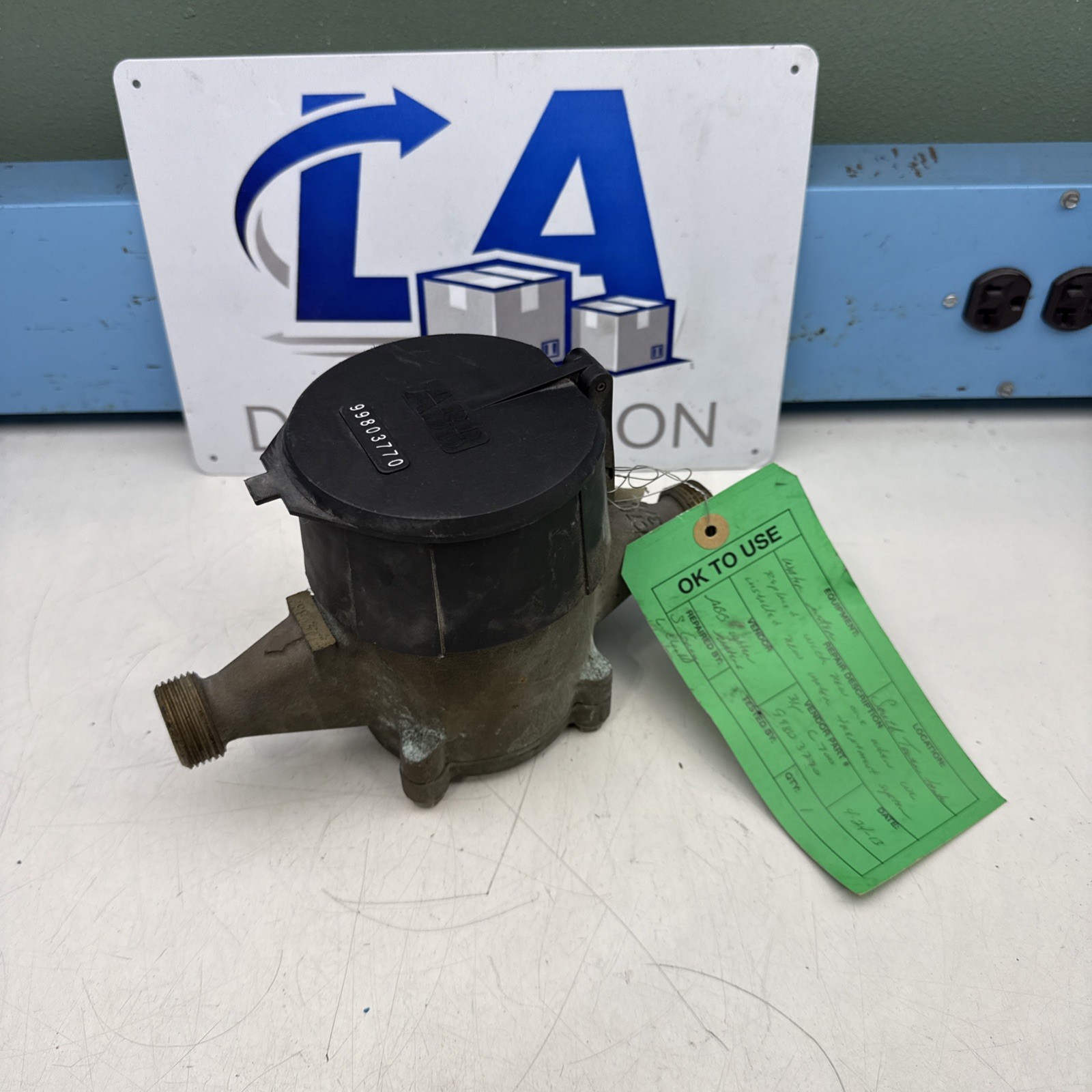 ABB Water Meter, C700, 5/8”, Cubic Feet