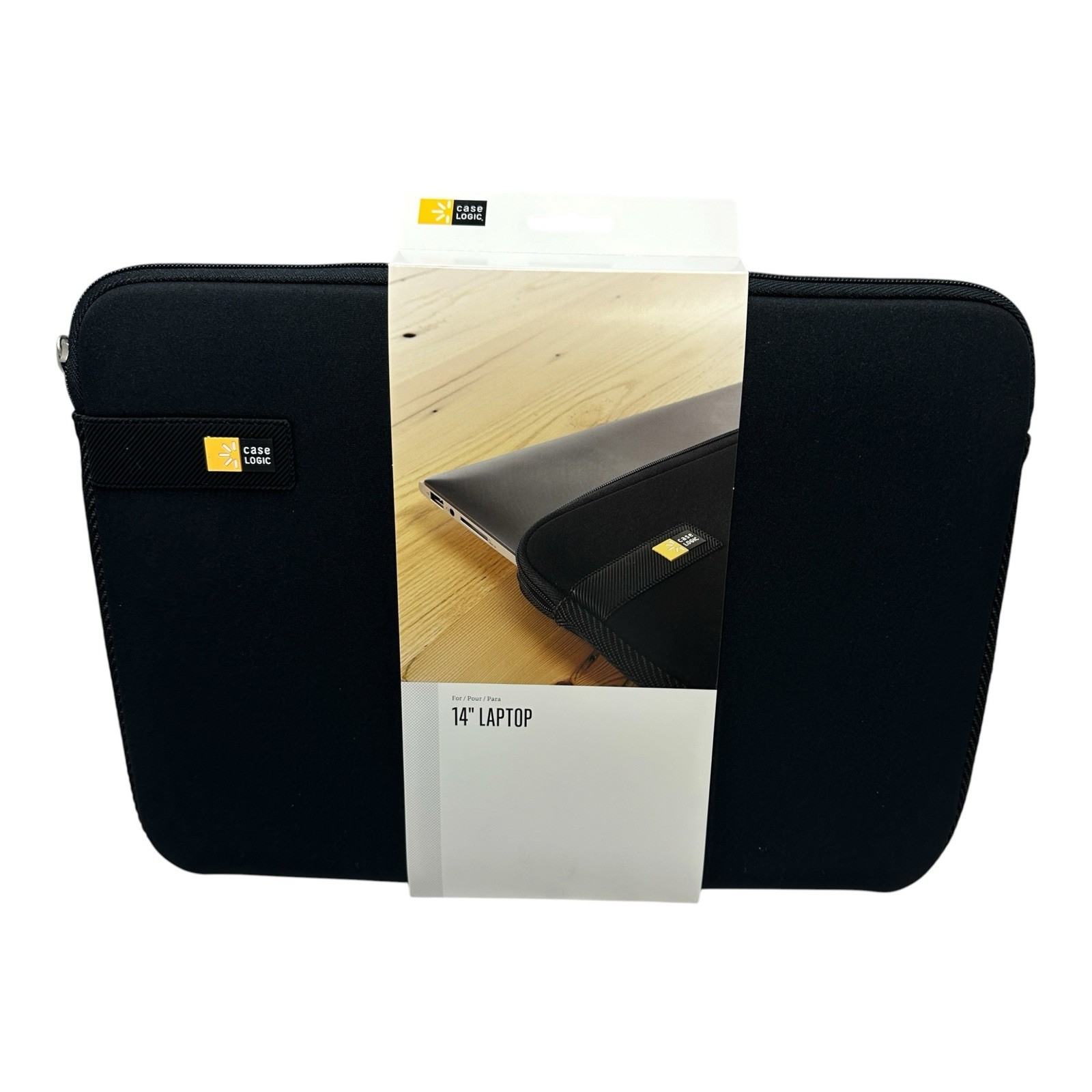 Case Logic LAPS-114 Carrying Case Sleeve for 14" Notebook Black Lot