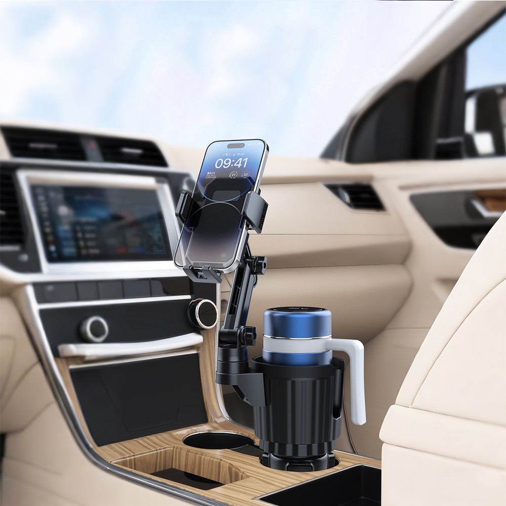 Universal 360° Adjustable Car Mount Cup Stand Cradle Holder For Cell Phone