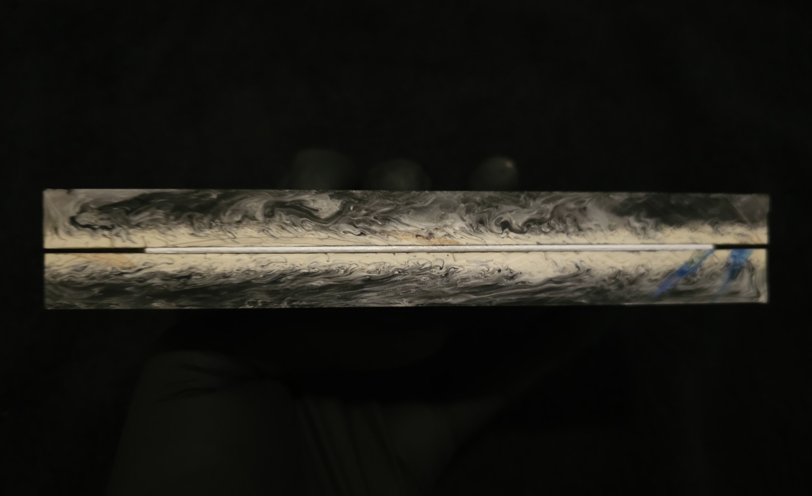 Resin Knife Scales - Monolith - Handmade Epoxy Handle Material - 5¾" × 2½" × ⅜"