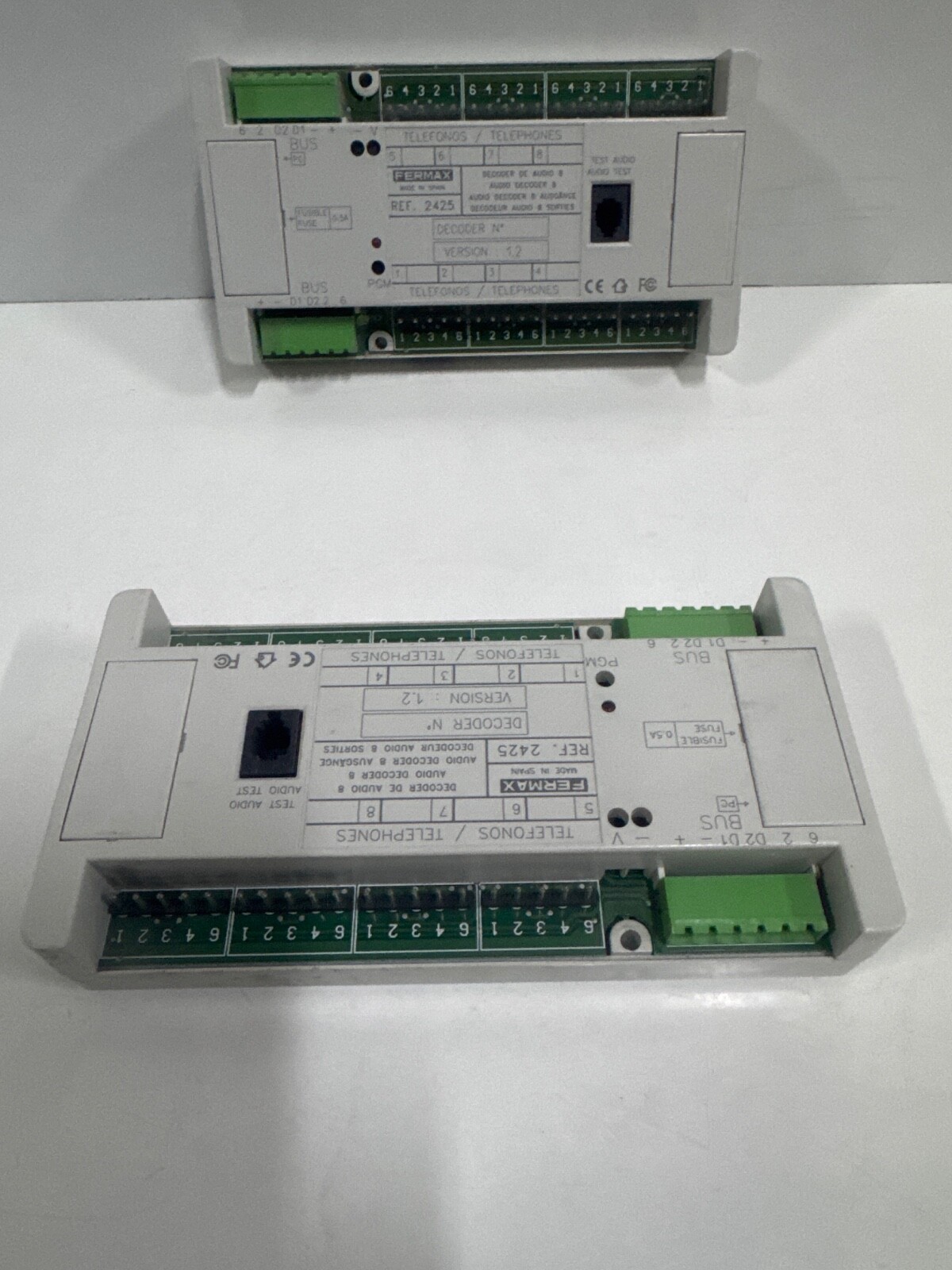 LOT OF 2 PCs FERMAX 2425 AUDIO DECODER