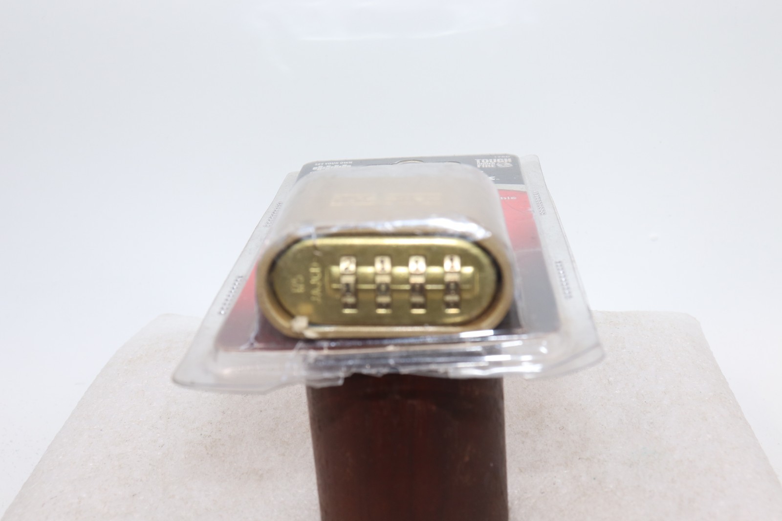 Master Lock Resettable Combination Padlock 2" wide Brass 175D