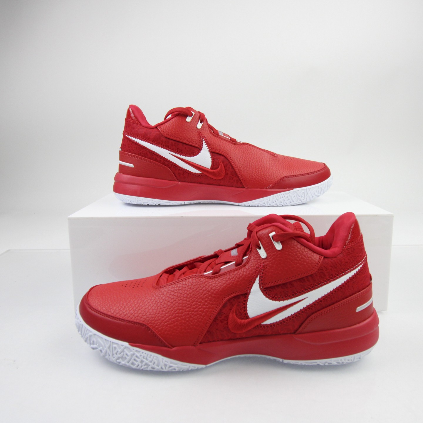Nike LeBron Basketball Shoe Men's Red New without Box Multiple Sizes