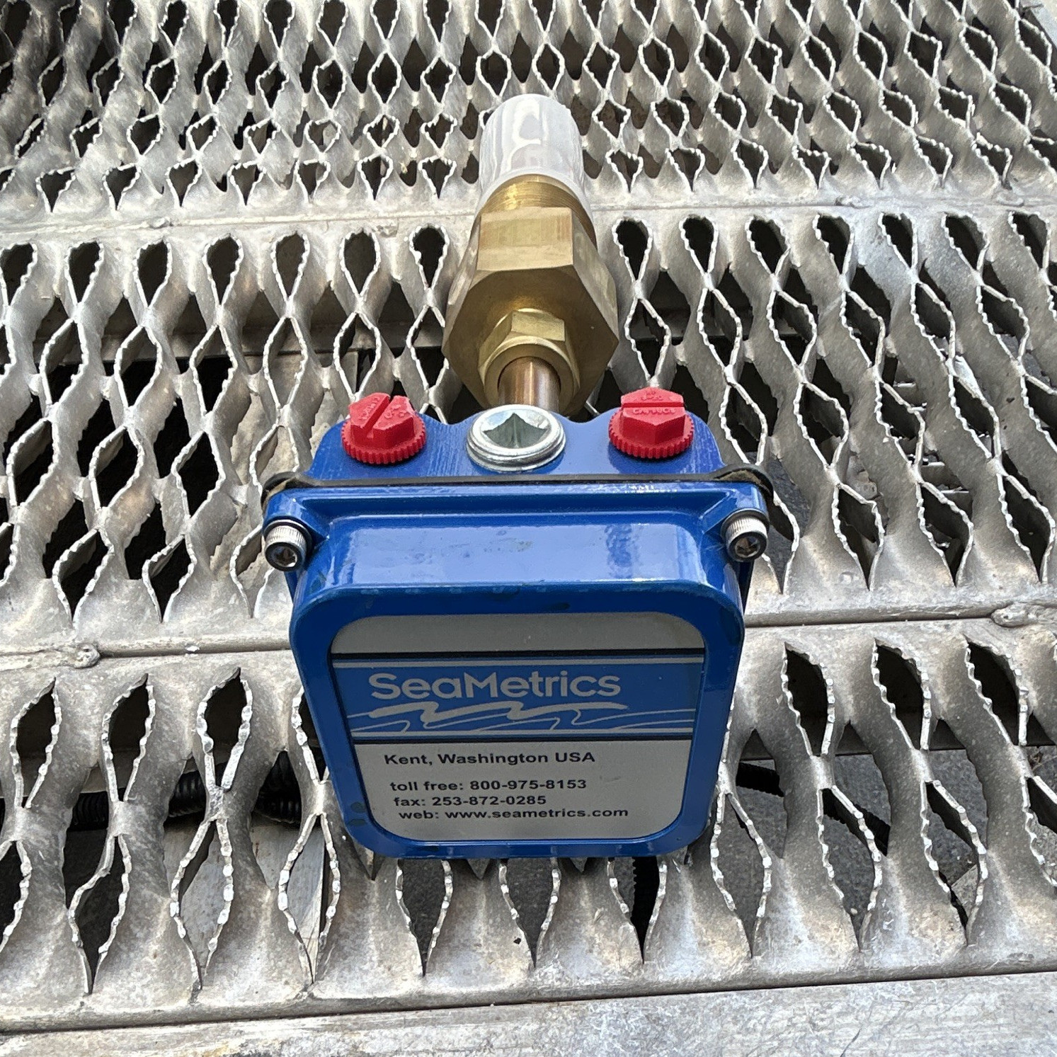 SeaMetrics TX101B Electromagnetic Flow Meter Sensor Assembly 1 in Port