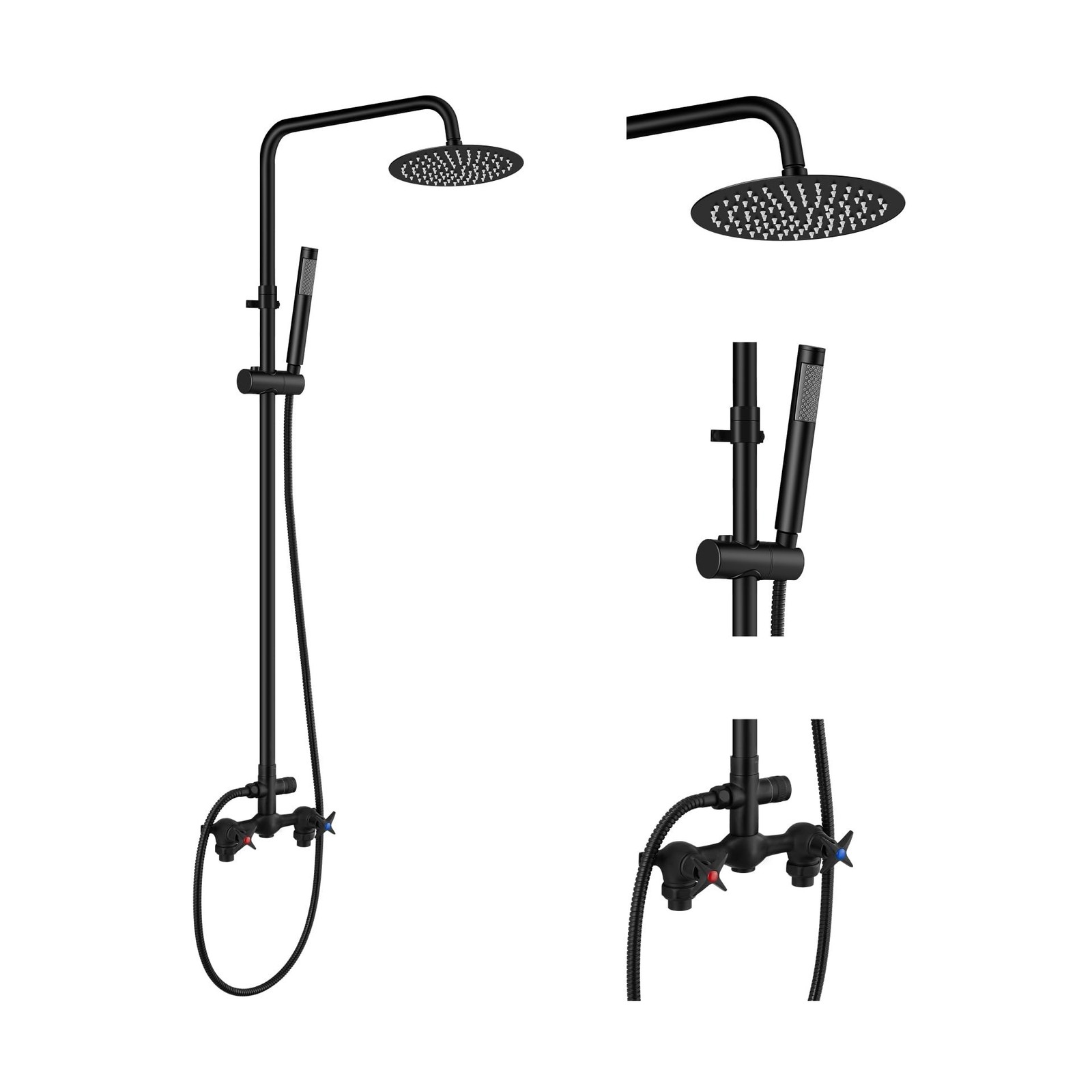 Aolemi Outdoor Shower Kit Outdoor Shower Fixtures Faucet System... FAST USA SHIP