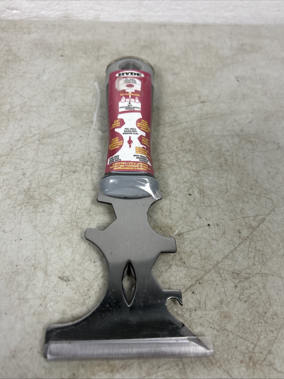 NEW HYDE 06985 17 In 1 Painters Tool 3 1/4" BLADE  Hyde Tools 7185192