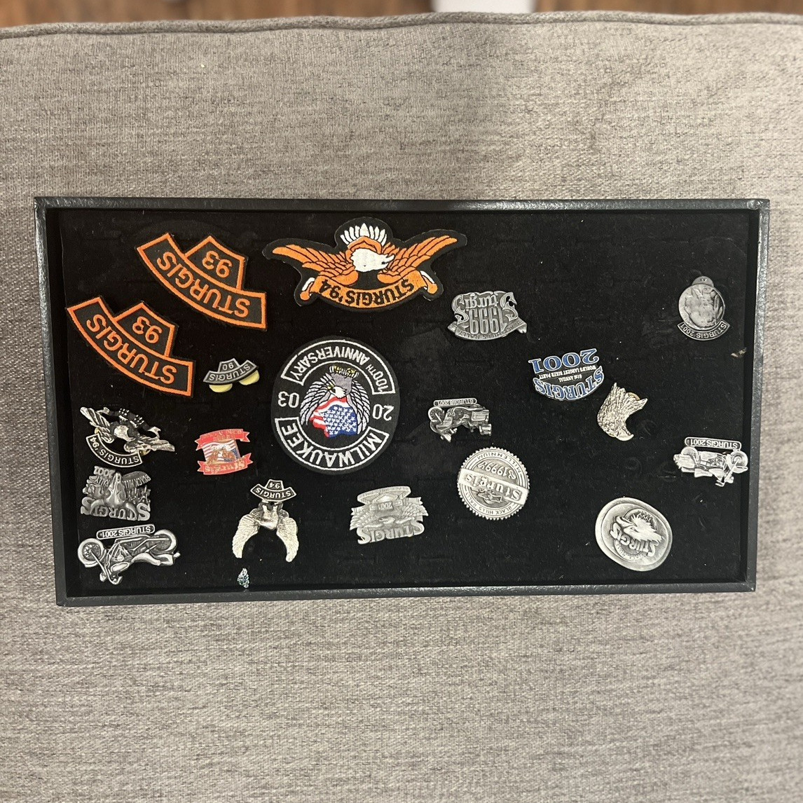Sturgis Motorcycle Rally Patch & Pin all lot