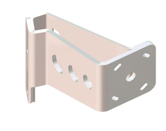 Power Pole Braced Kit - Starboard  Side # PKB-S-8-6-S-WT  (White)