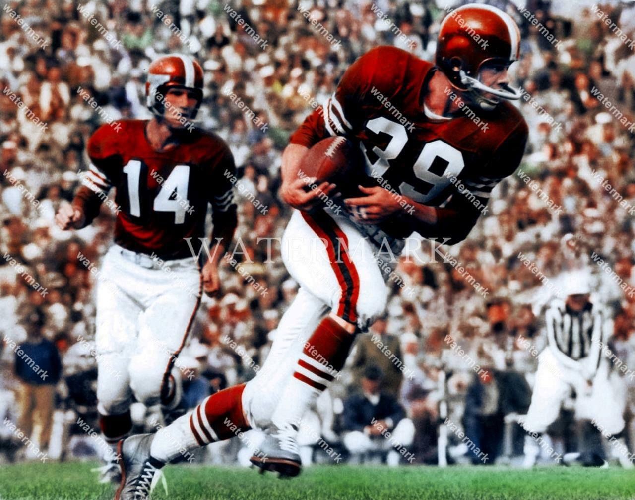 EL55 Hugh McElehnny Sweep 49ers Football 8x10 11x14 16x20 Colorized Photo