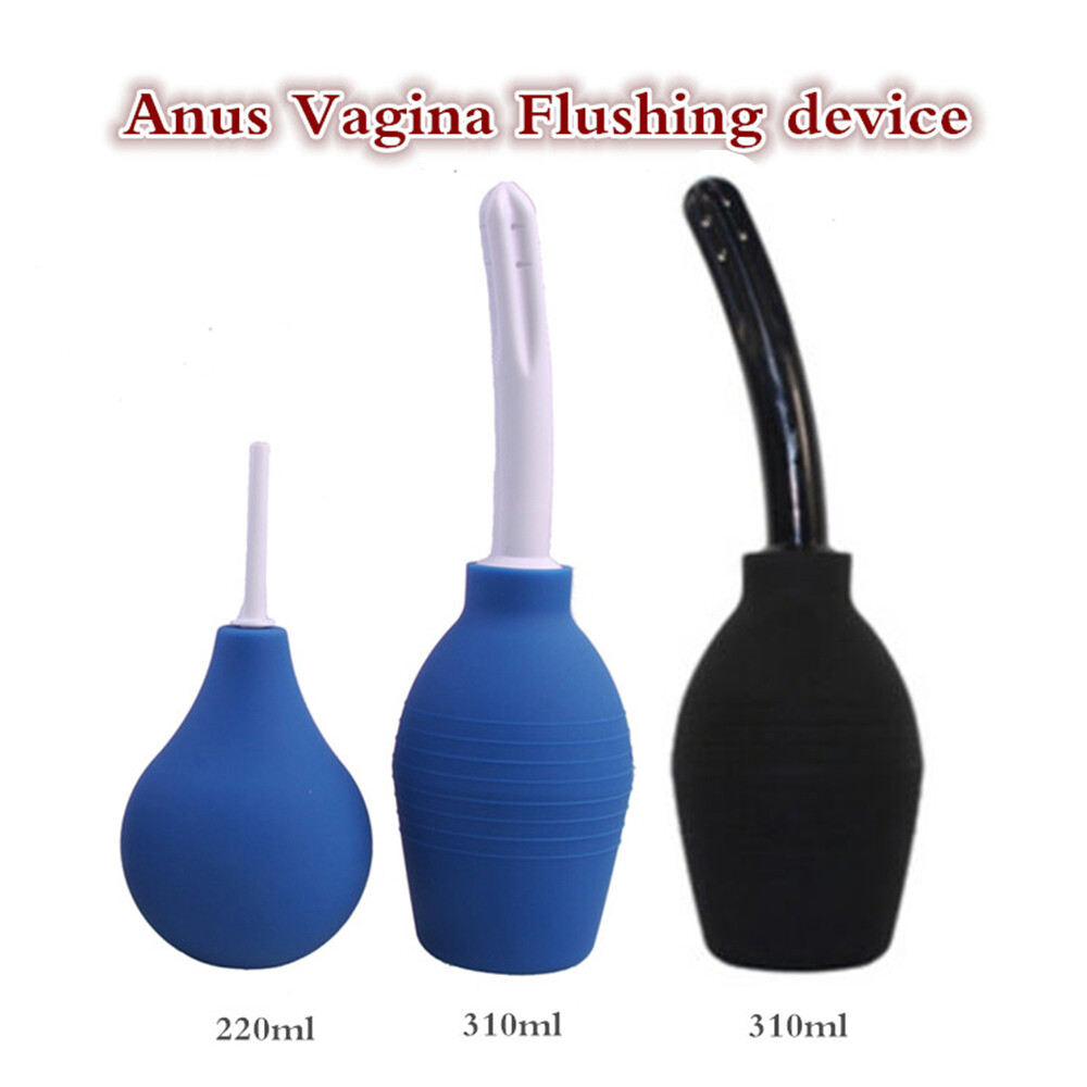 Cozy Feel Silicone Bulb Enema Anal Clean Liquid Bottle Douches enemator