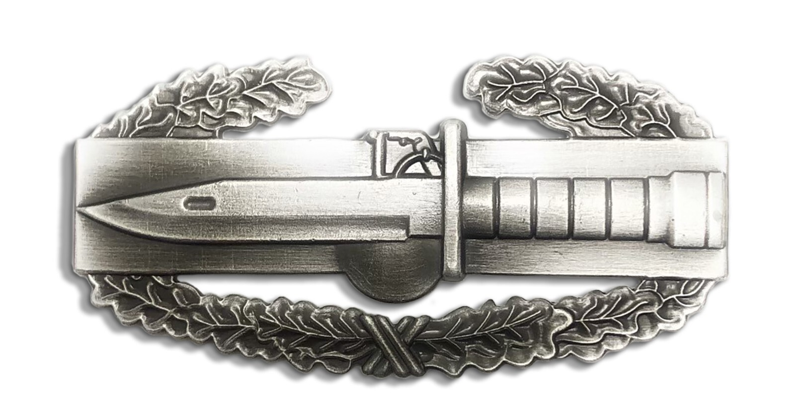 U.S. Army Combat Action Silver-Ox Badge Full Size (each)